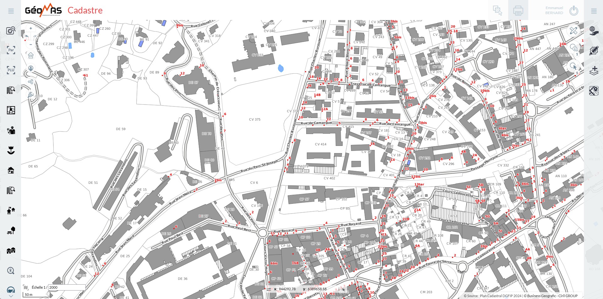 Cadastre 2024