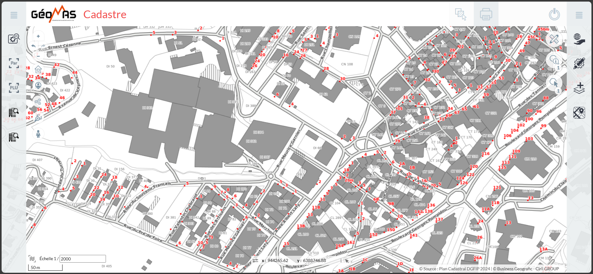 Cadastre 2025